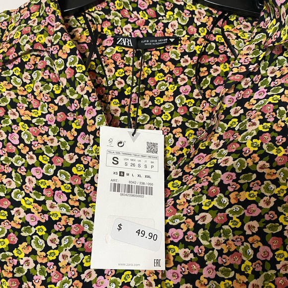 Zara Print Dress - Picture 6 of 9